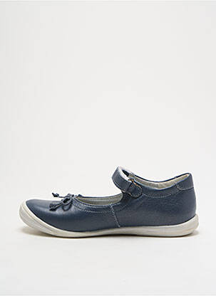 Ballerines voute plantaire bout rond bleu LITTLE MARY fille