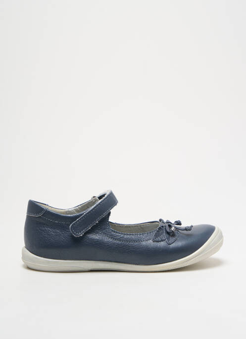 Ballerines voute plantaire bout rond bleu LITTLE MARY fille