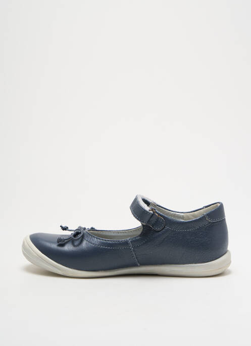 Ballerines voute plantaire bout rond bleu LITTLE MARY fille