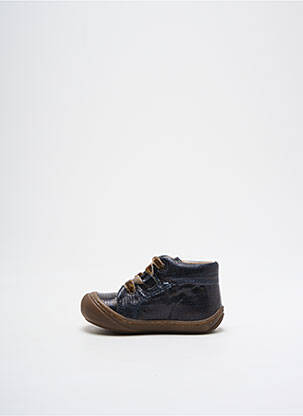 Bottillons semelle amovible bout rond bleu STONES AND BONES fille