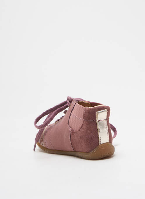 Bottillons rose BABYBOTTE pour fille