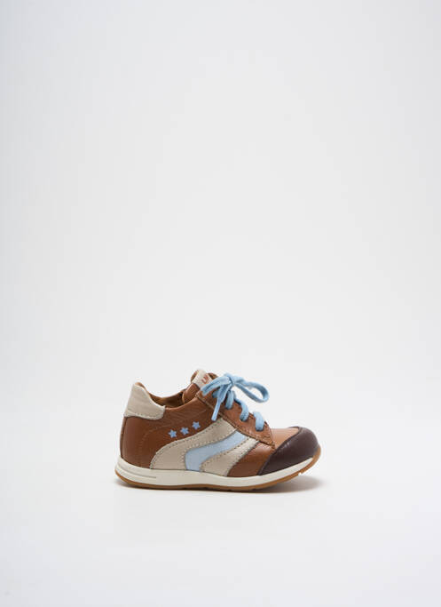 Bottillons marron LITTLE MARY pour garçon