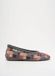 Chaussons/Pantoufles gris LA MAISON DE L'ESPADRILLE pour femme seconde vue