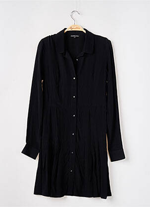 Robe courte manches longues manches longues noir BEST MOUNTAIN femme