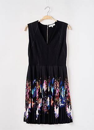 Robe courte sans manche sans manche noir SANDRO femme