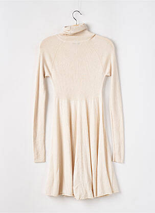 Robe courte manches longues manches longues beige PAUL & JOE femme