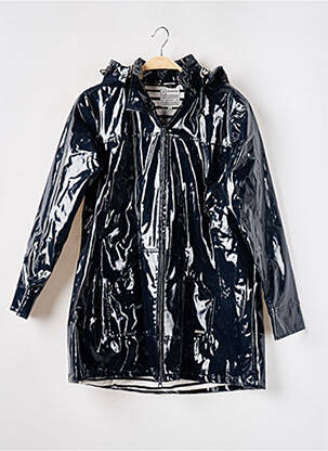 Imperméable poches a capuche bleu ARMOR LUX femme