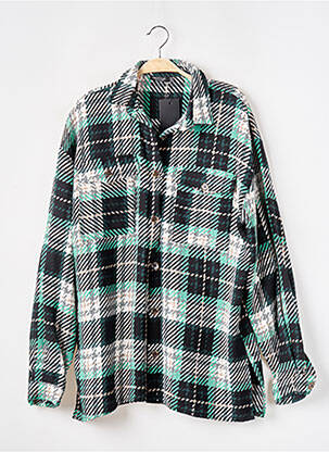 Veste casual coupe droite vert NASTY GAL femme
