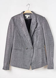 Blazer poches argent H&M femme
