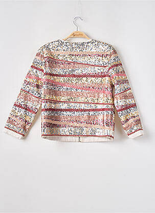 Veste chic fermeture boutonnée sur le devant beige SANS MARQUE femme
