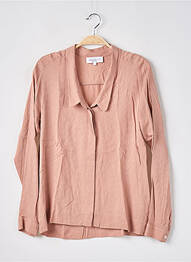 Chemisier tissage crêpe manches longues rose PAUL & JOE femme