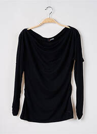 T-shirt manches longues manches longues noir MORGAN femme