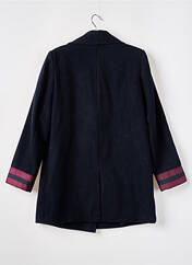 Manteau long bleu MANGO & SALT pour femme seconde vue