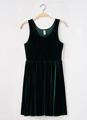 Robe courte vert AMERICAN APPAREL pour femme seconde vue