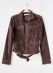 Veste casual marron BERSHKA pour femme seconde vue