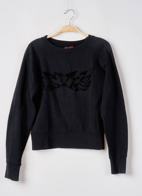 Sweat-shirt stretch manches longues noir LEVIS femme