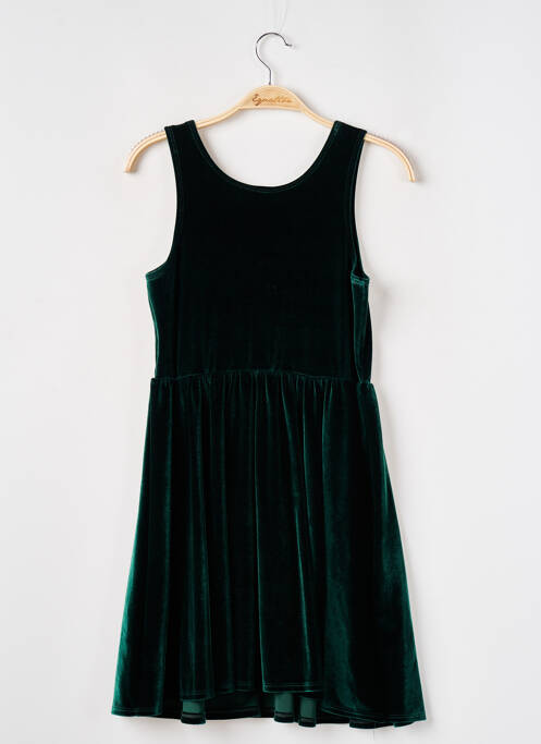 Robe courte vert AMERICAN APPAREL pour femme