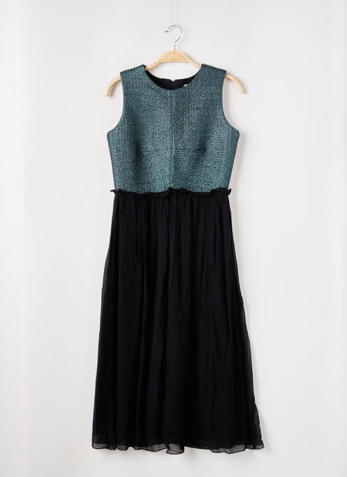 Robe mi-longue vert DRESS GALLERY pour femme