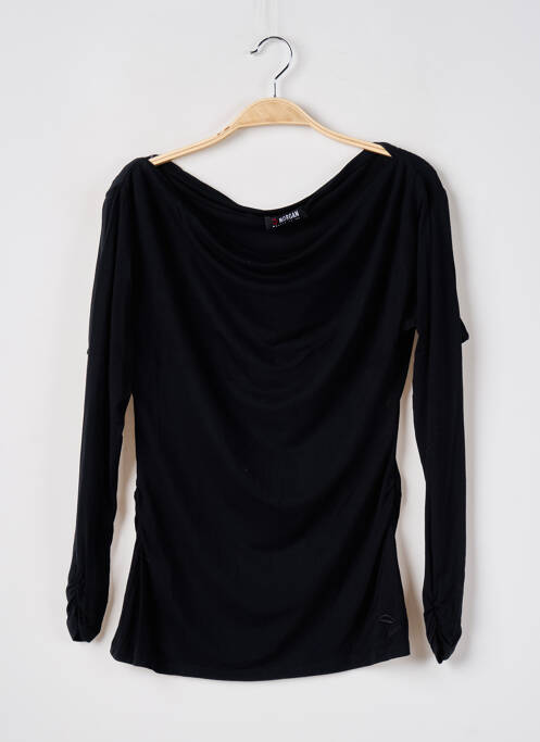 T-shirt noir MORGAN pour femme