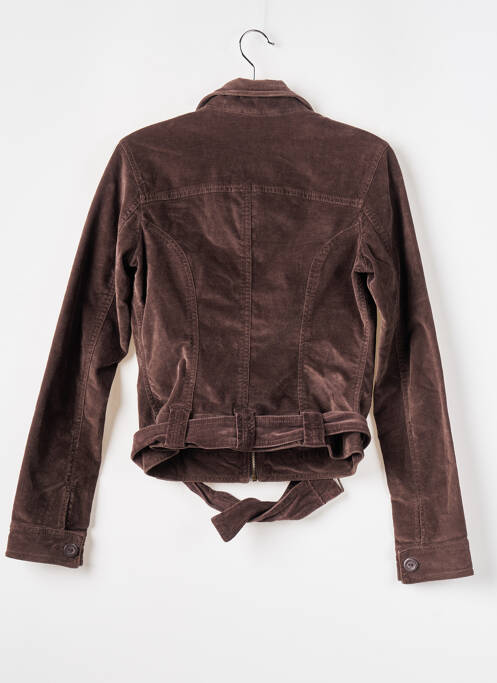 Veste casual marron BERSHKA femme