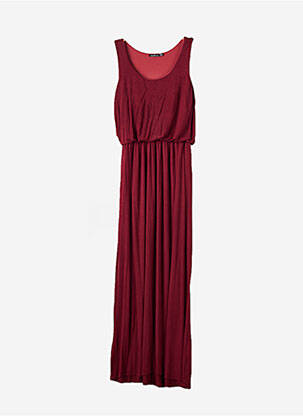 Robe longue sans manche sans manche rouge BOOHOO femme
