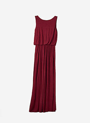 Robe longue sans manche sans manche rouge BOOHOO femme