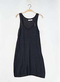 Robe pull col rond sans manche bleu COMPTOIR DES COTONNIERS femme