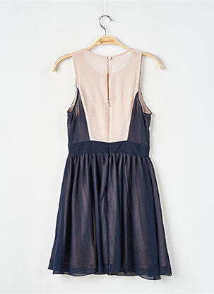 Robe courte sans manche sans manche bleu ELISE RYAN femme