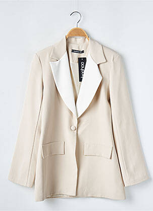 Blazer fausses poches beige BOOHOO femme