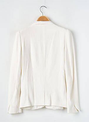 Veste chic tissage crêpe blanc MAJE femme
