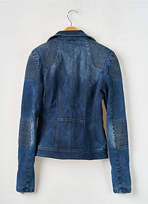Veste casual epaulette bleu GOLD ON THE ROCKS femme