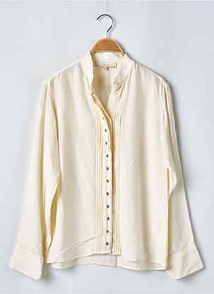 Chemisier coupe fluide manches longues beige VANESSA BRUNO femme