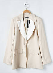 Blazer beige BOOHOO pour femme seconde vue