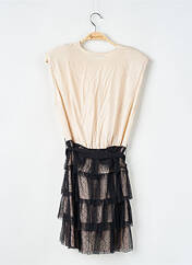 Robe courte beige SANDRO pour femme seconde vue