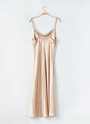 Robe longue beige BISOU'S PROJECT pour femme seconde vue
