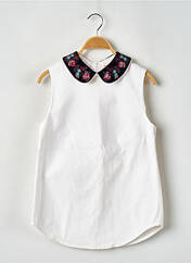 Top blanc MANOUSH pour femme seconde vue