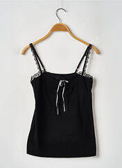 T-shirt noir MANGO pour femme seconde vue