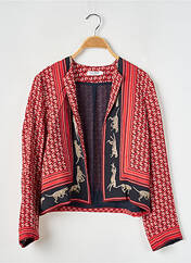 Veste casual rouge ROSE ANNA pour femme seconde vue