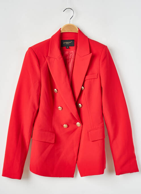 Blazer rouge ATTENTIF pour femme
