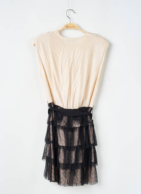 Robe courte beige SANDRO pour femme