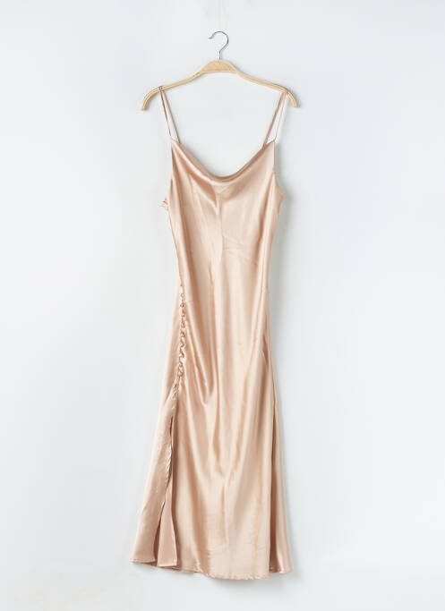 Robe longue beige BISOU'S PROJECT pour femme
