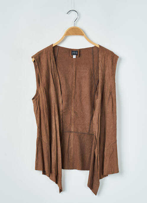 Veste casual marron 1 2 3 pour femme