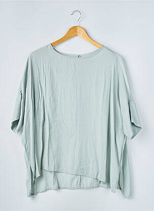 Blouse manches courtes manches courtes vert BEST MOUNTAIN femme