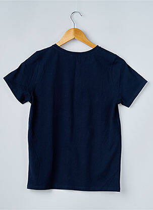 T-shirt coupe droite manches courtes bleu PABLO femme