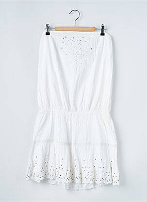 Robe courte sans manche sans manche blanc BA&SH femme