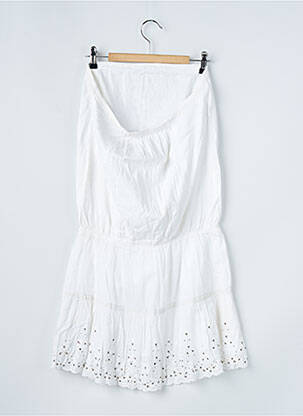 Robe courte sans manche sans manche blanc BA&SH femme