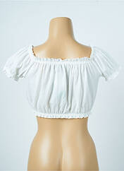 Blouse blanc DIVIDED H&M pour femme seconde vue