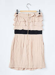 Robe courte beige SANDRO pour femme seconde vue