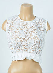 Top blanc ZARA pour femme seconde vue