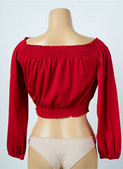 Top rouge DIVIDED H&M pour femme seconde vue